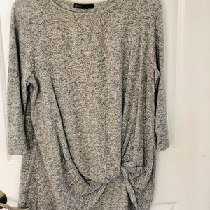 Gibson Healthier Gray Top | Size S